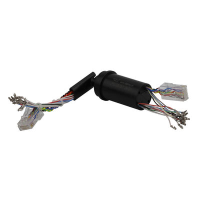 গিগাবিট ইথারনেট ক্যাপসুল বৈদ্যুতিক স্লিপ রিং বর্তমান এবং সংকেত স্থানান্তর