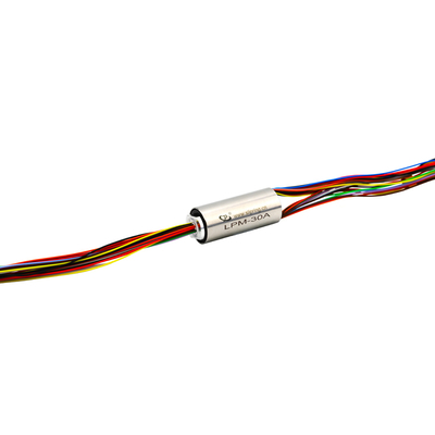 মেডিকেল সরঞ্জামের জন্য 30 সার্কিট 300 RPM ক্যাপসুল স্লিপ রিং 240VAC 1A